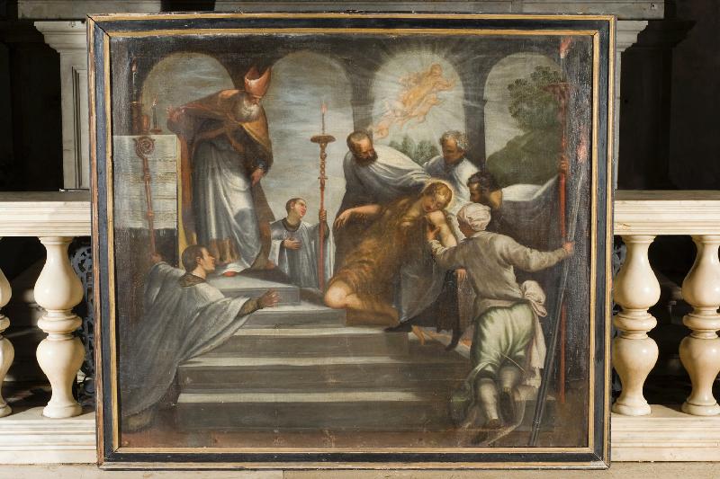 9-Ambito veneto sec. XVII, Santa Maria Egiziaca nel tempio-beweb